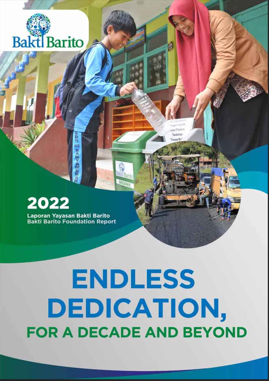 Bakti Barito Annual Report Cover 2022