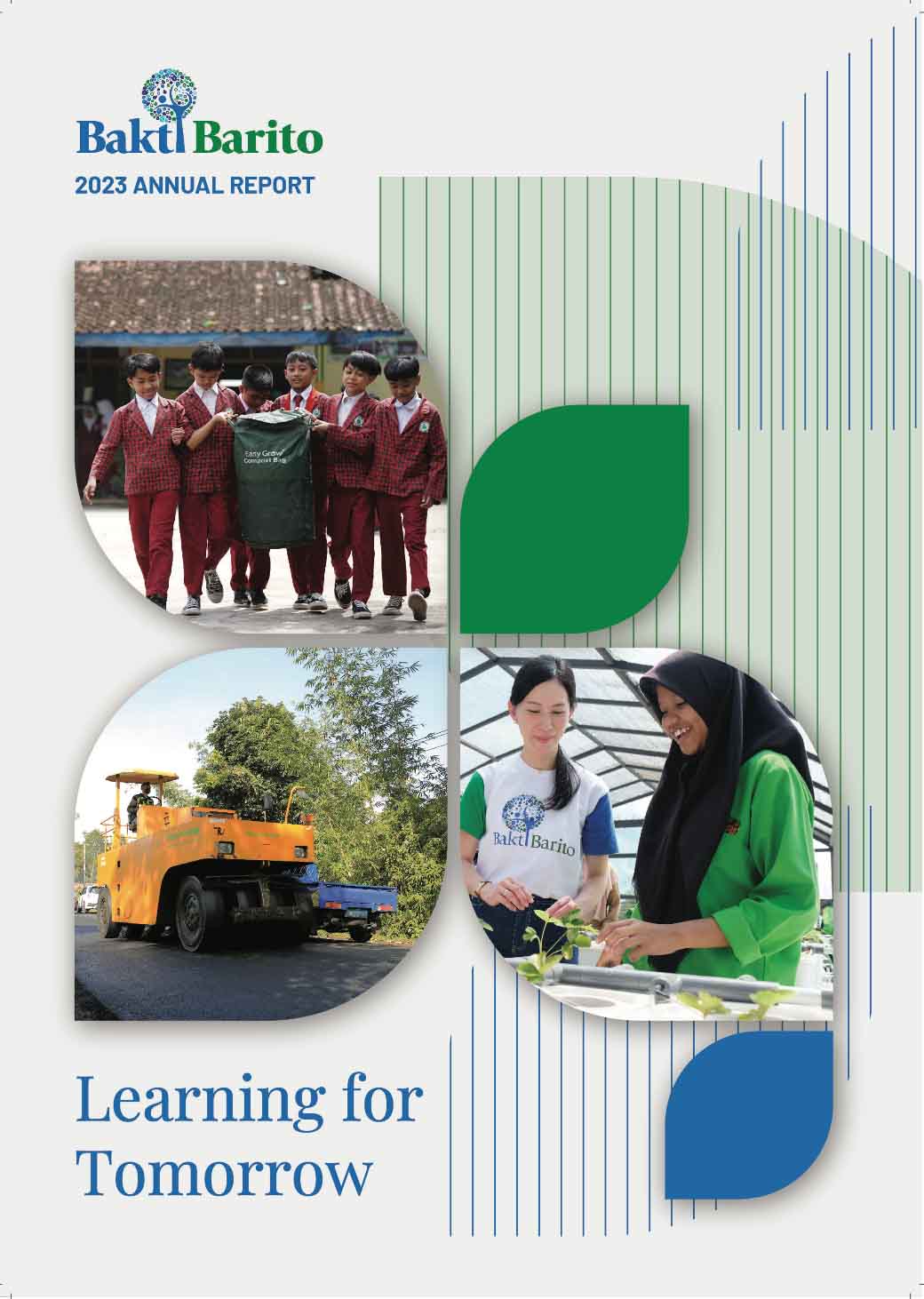 Bakti Barito Annual Report Cover 2023