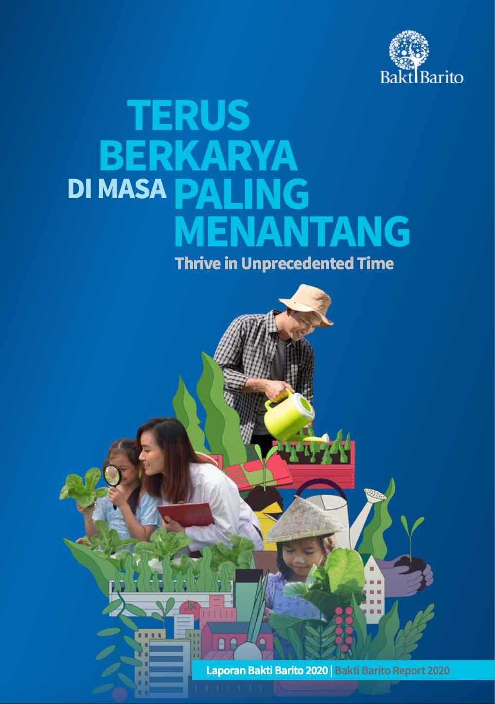 Bakti Barito Annual Report 2020 Cover
