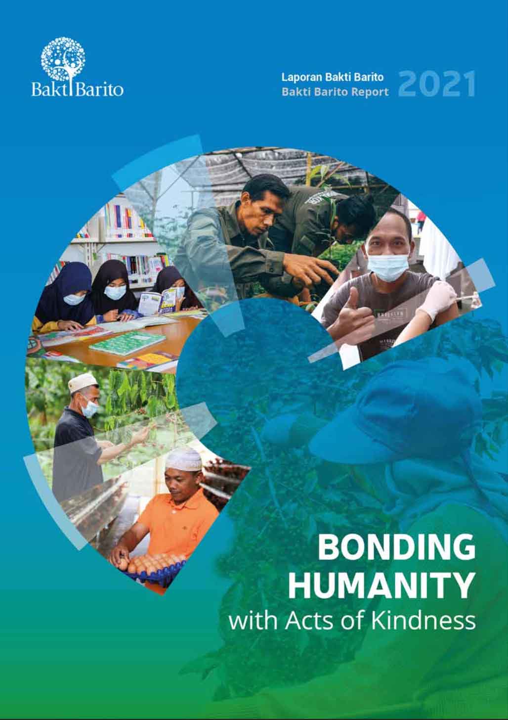 Bakti Barito Annual Report Cover 2021