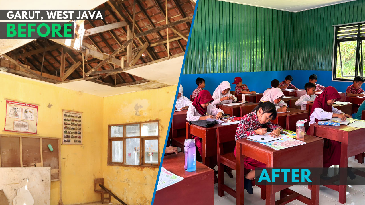 You Won't Believe How Plastic Created a Safer School | Bakti Barito